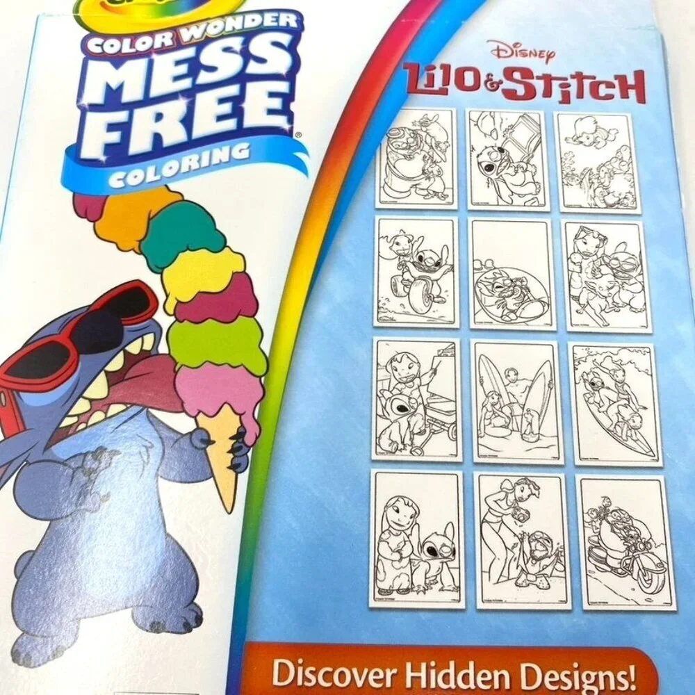 Crayola Color Wonder Mini Box Set Mess Free Coloring Book & Markers Activity